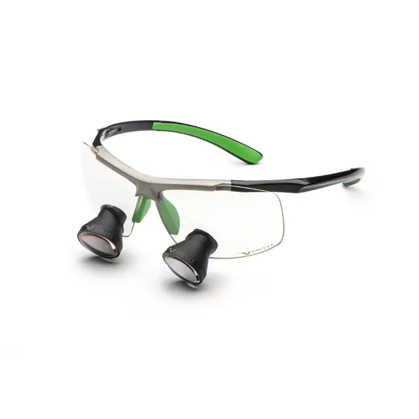 Quick Loupes Black Green Galilean Loupe