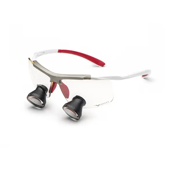 Quick Loupes White Red Galilean Loupe