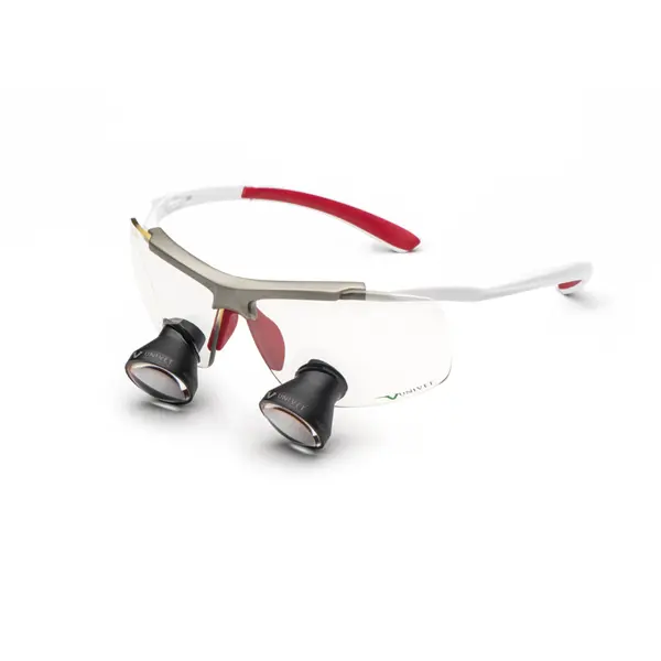 TECHNE White Red Galilean Loupe