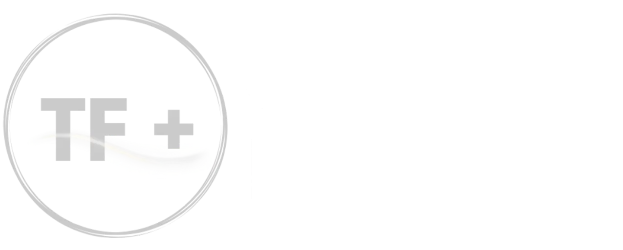 TF Plus new logo white